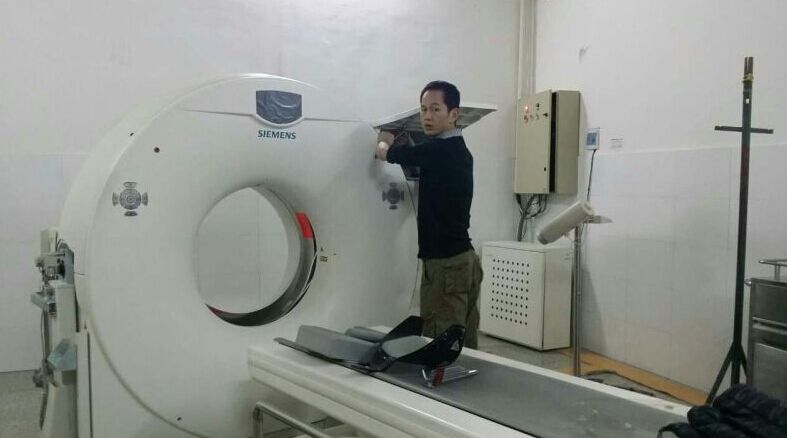 周工维修完毕准备组装